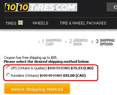1010Tires Order Shipping